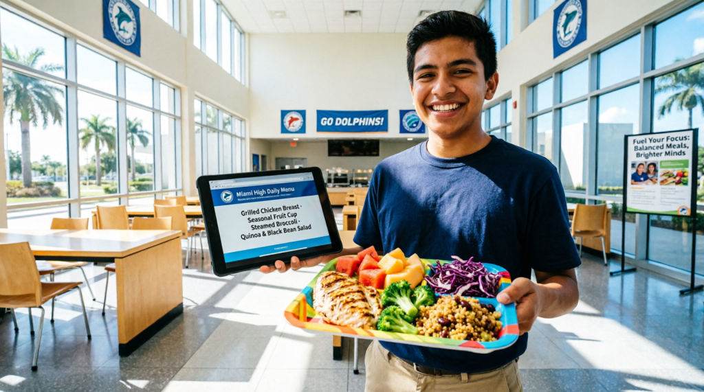miamicarolcityshs.org/menus