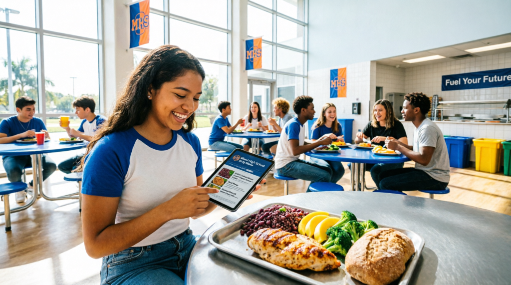 miamicarolcityshs.org/menus