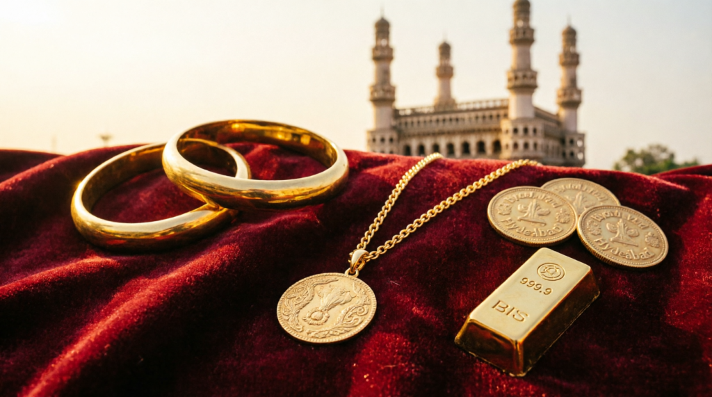 gold rate today hyderabad