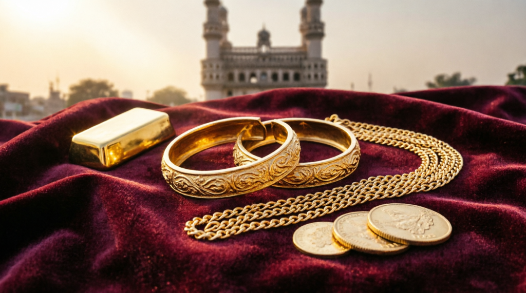 gold rate today hyderabad