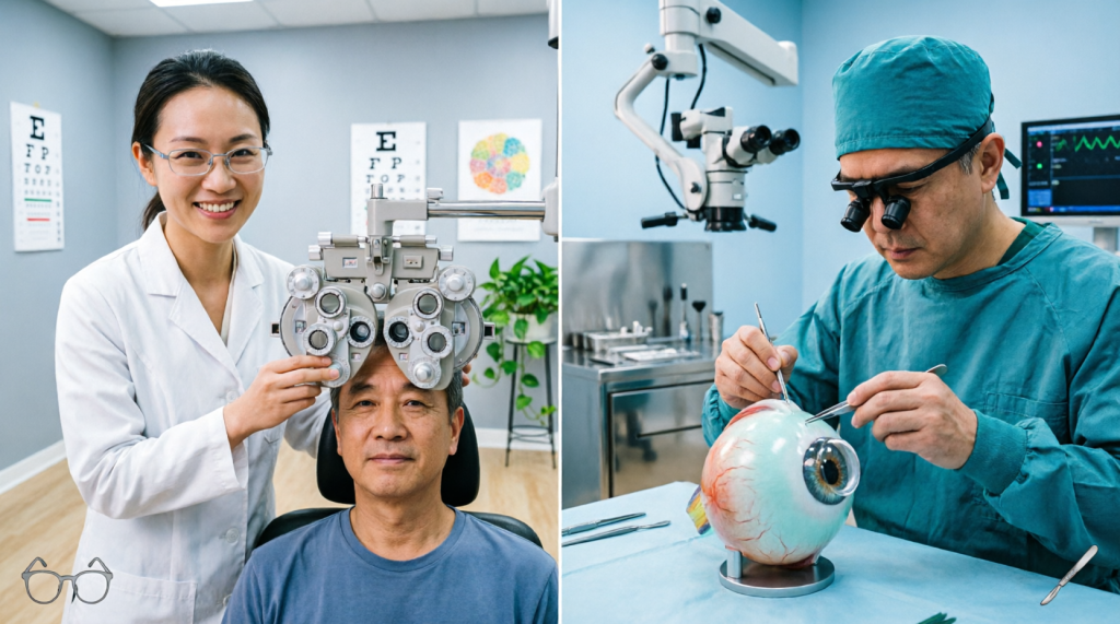 optometrist vs ophthalmologist