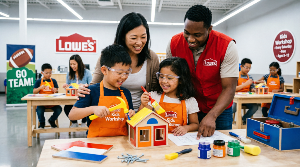 lowes kids workshop 2025