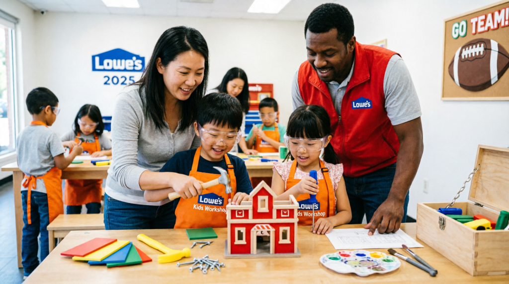 lowes kids workshop 2025