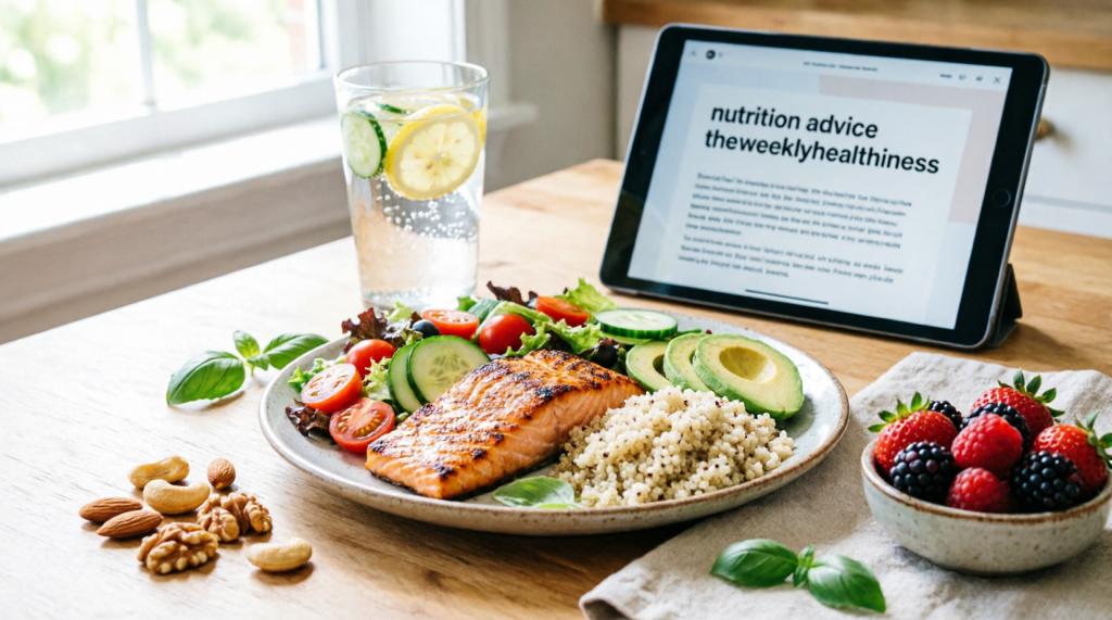 nutrition advice theweeklyhealthiness