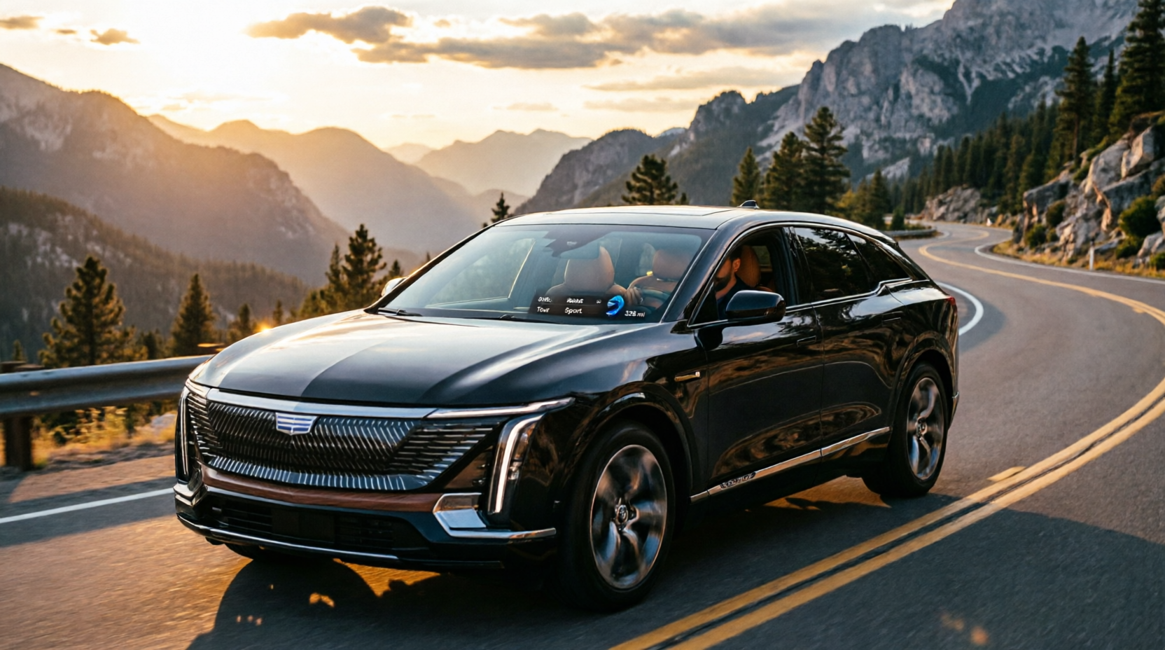 do the driving modes in cadillac lyriq offer different ranges or battery usages?